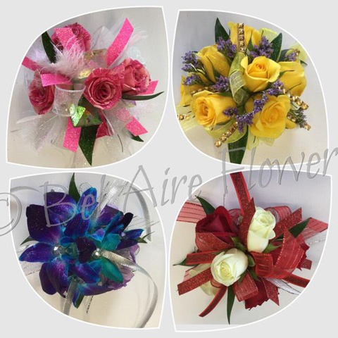 Prom boutonnieres and bouquets Milwaukee