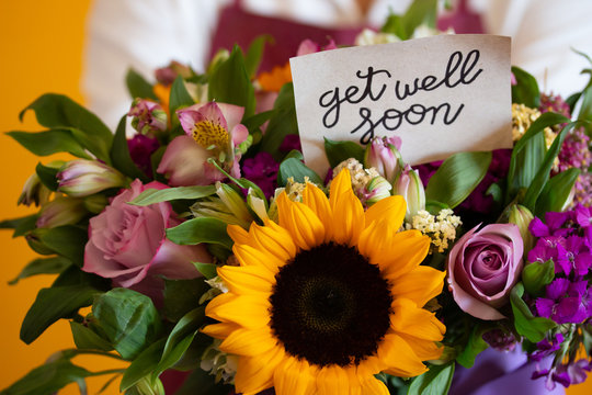 Get Well Soon Flower Arrangement New Berlin Wisconsin Bel Aire